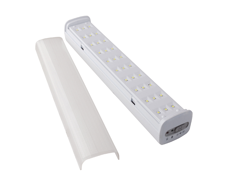 308 EMERGENCY LIGHT na may nakatiklop na hawakan at pag -mount ng dingding