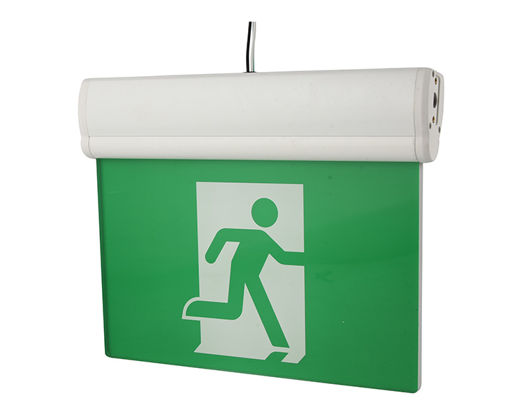 Jelrm aluminyo 6 pulgada tumatakbo na tao humantong emergency exit sign