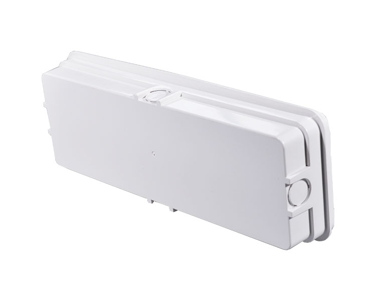 Le511ad malinaw na polycarbonate diffuser & abs housing emergency light