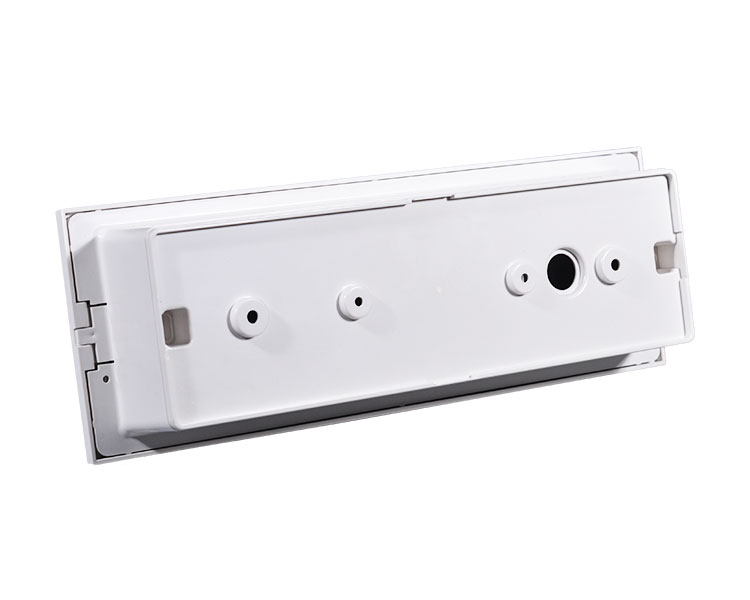 Le511ad malinaw na polycarbonate diffuser & abs housing emergency light