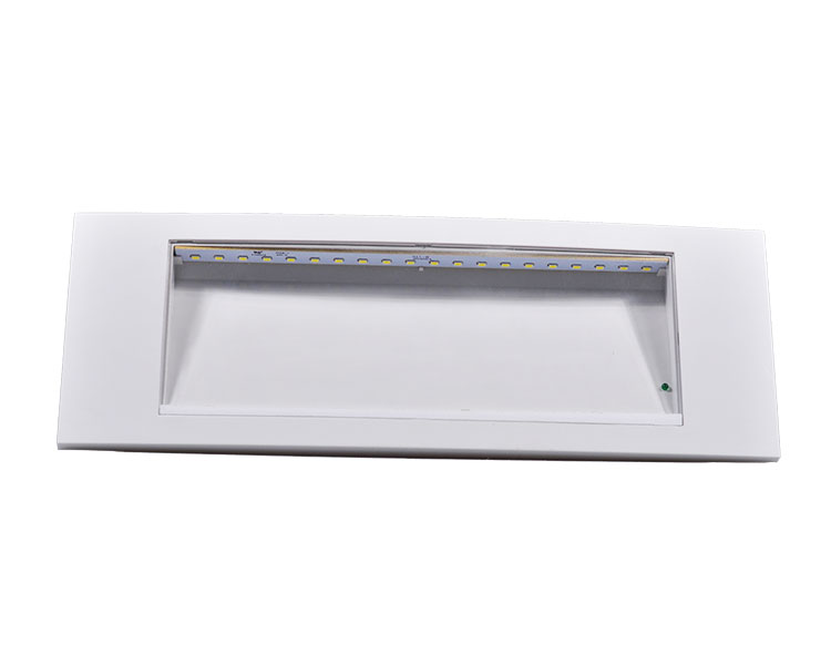 Le511ad malinaw na polycarbonate diffuser & abs housing emergency light
