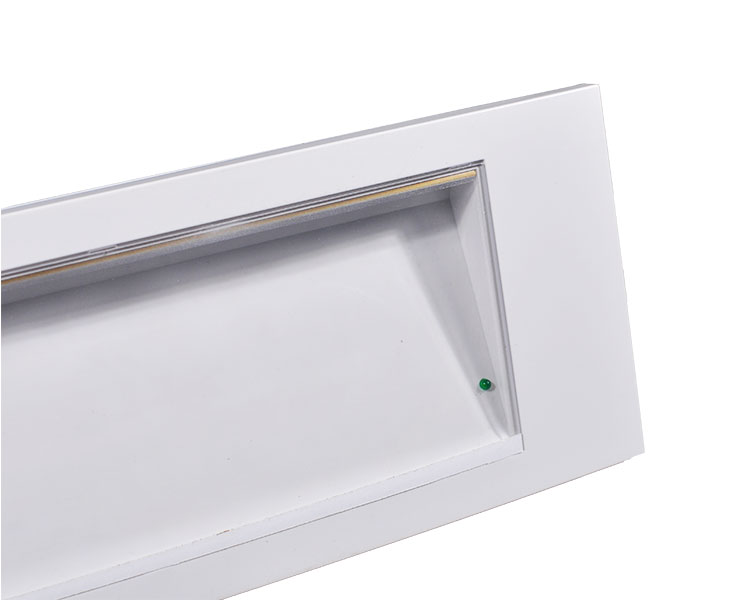 Le511ad malinaw na polycarbonate diffuser & abs housing emergency light