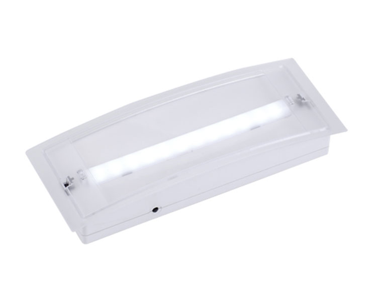 LE513AD slim type emergency light na may hugis na tub
