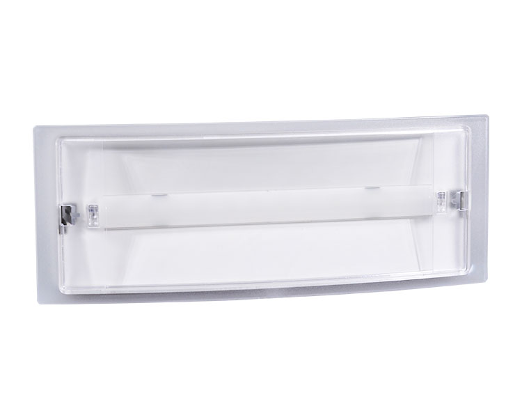LE513AD slim type emergency light na may hugis na tub