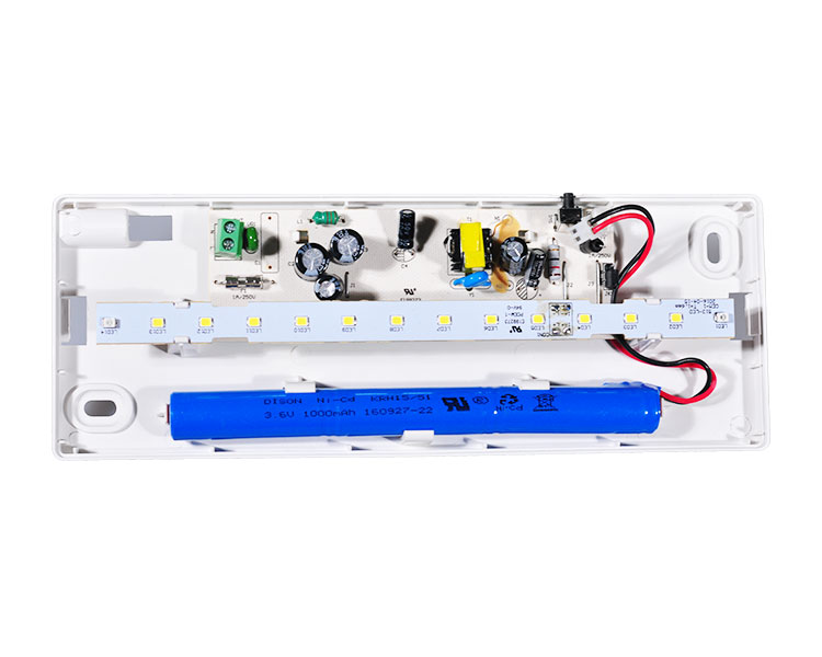 LE513AD slim type emergency light na may hugis na tub