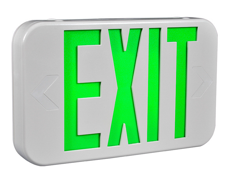 Ezxteu2bcwem (ezcxteu2bcwem) -Bi-color compact na laki ng LED exit sign
