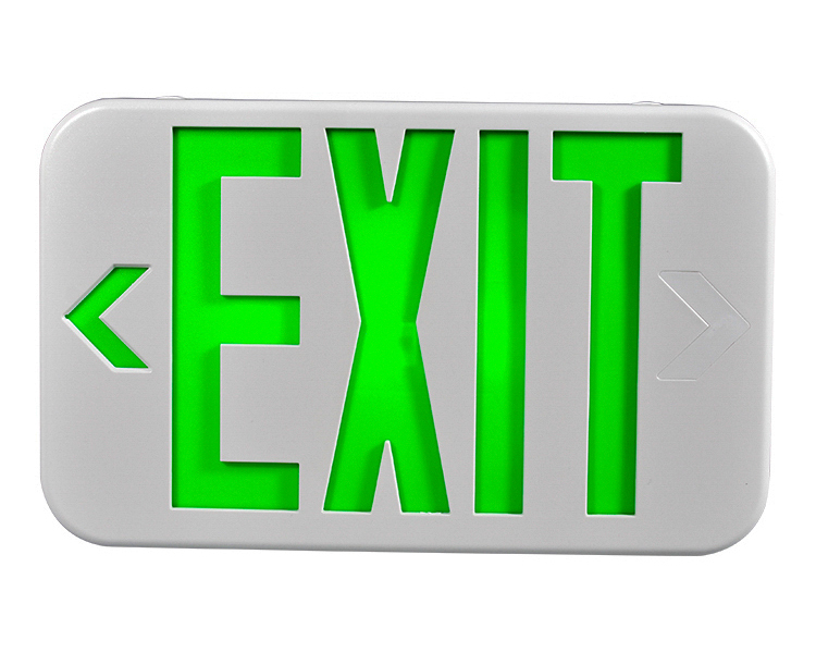 Ezxteu2bcwem (ezcxteu2bcwem) -Bi-color compact na laki ng LED exit sign