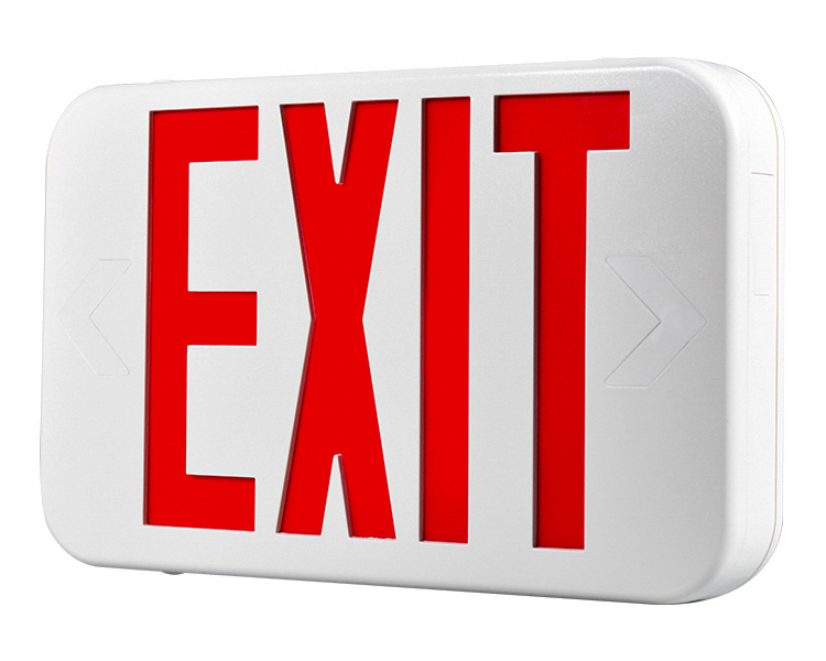 Ezxteu2bcwem (ezcxteu2bcwem) -Bi-color compact na laki ng LED exit sign