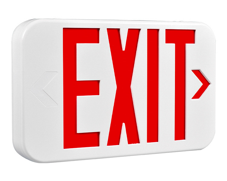 Ezxteu2bcwem (ezcxteu2bcwem) -Bi-color compact na laki ng LED exit sign
