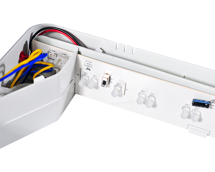 Jlec2bcw-bi-color LED combo emergency exit sign na may mga pinuno ng LED