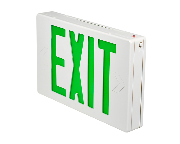 JEE2GWE-6 INCH UL Inaprubahan ang mga palatandaan ng berdeng exit