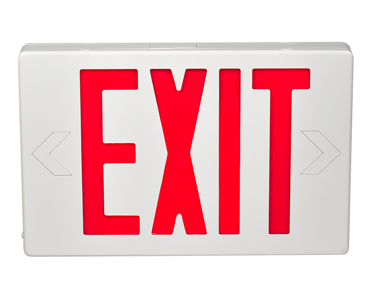 Inaprubahan ng JEE2RWE-UL ang mga palatandaan ng pulang exit