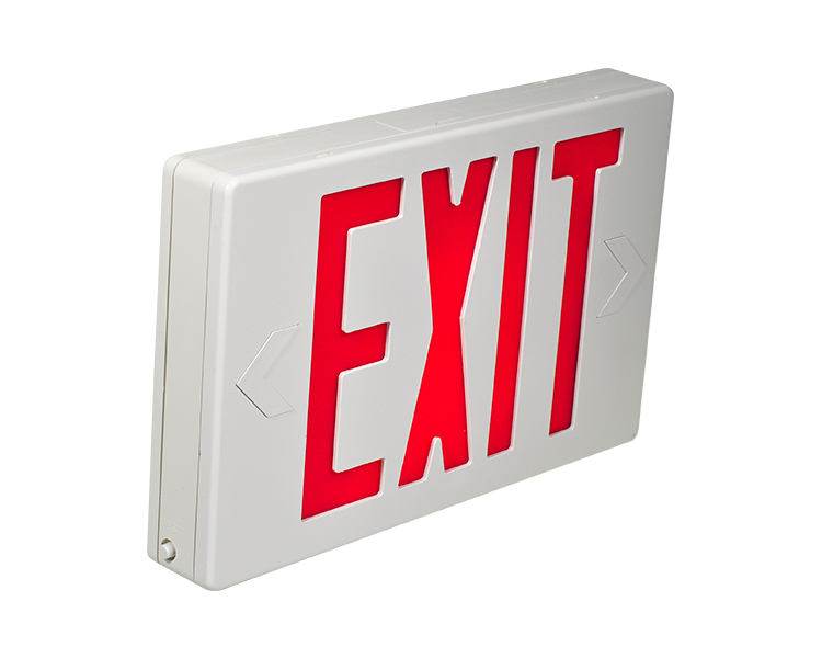 Inaprubahan ng JEE2RWE-UL ang mga palatandaan ng pulang exit