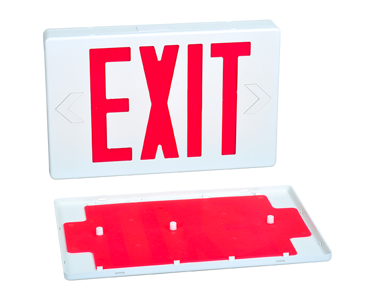 Inaprubahan ng JEE2RWE-UL ang mga palatandaan ng pulang exit