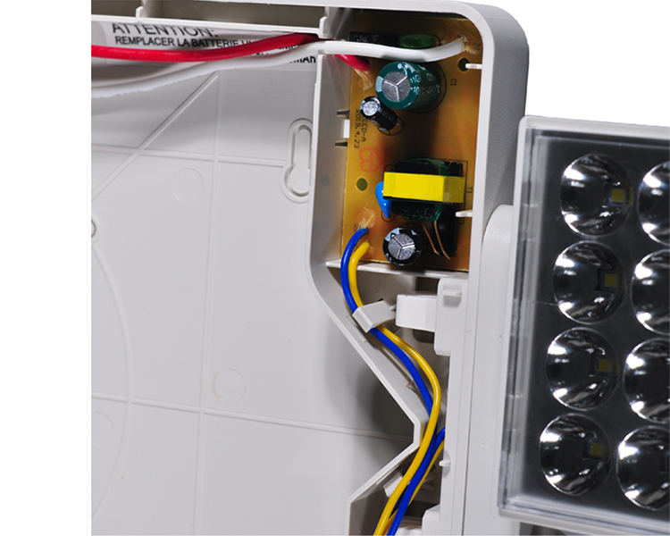 JLECD2GW-Green Emergency Fire Exit Lights na may LED Heads
