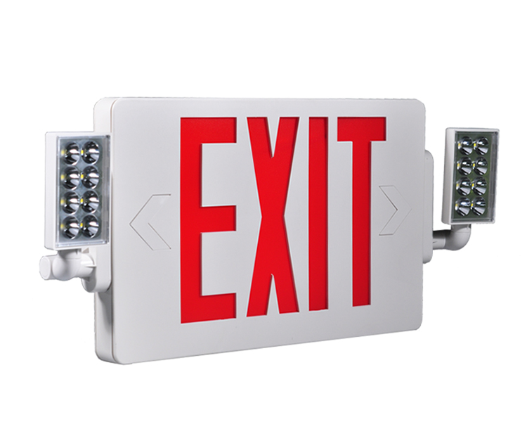 Jlecd2rw-emergency fire exit lights na may mga pulang titik
