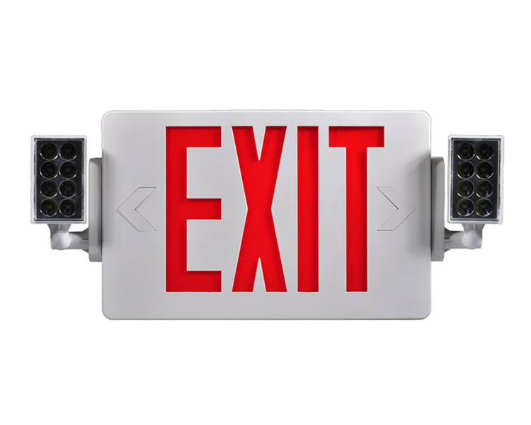 Jlecd2rw-emergency fire exit lights na may mga pulang titik