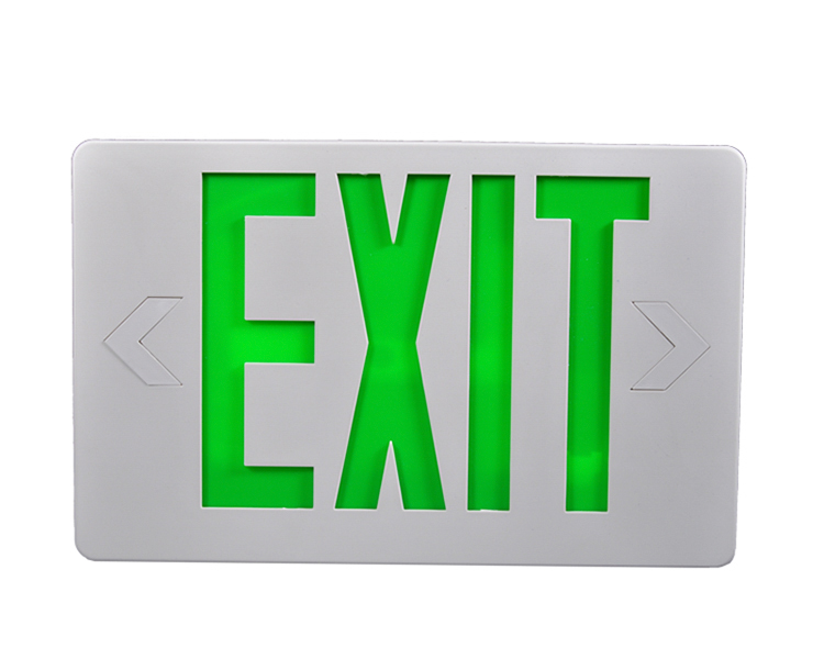 Jleed2gwem-ultra maliwanag na berdeng emergency exit sign