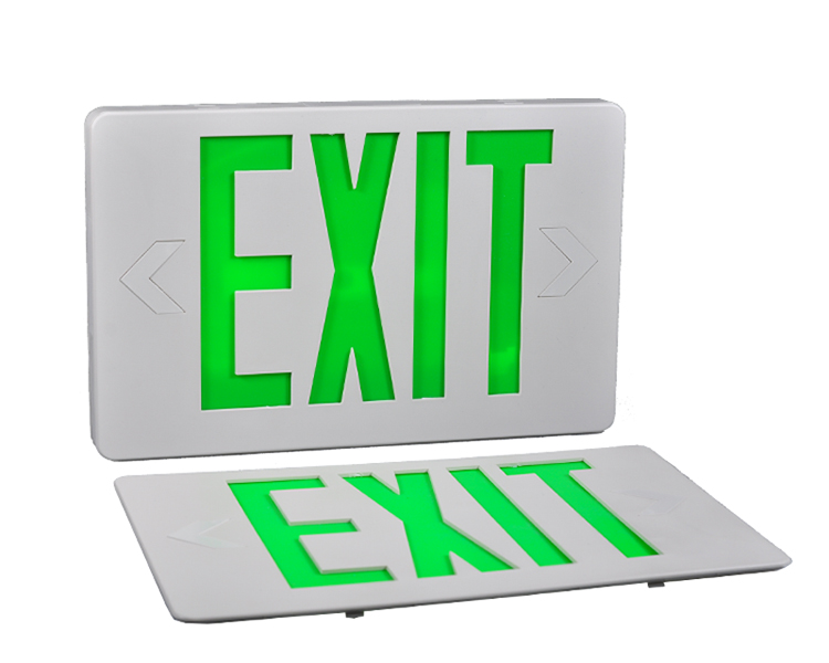 Jleed2gwem-ultra maliwanag na berdeng emergency exit sign