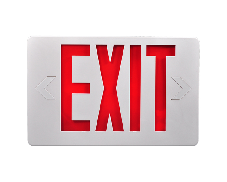 Jleed2rwem-bagong slim red led exit sign
