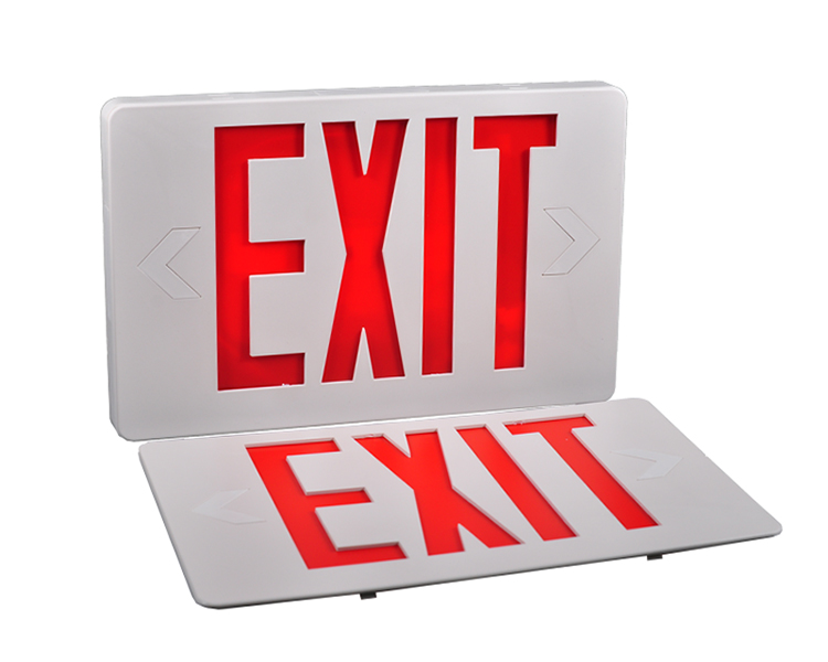 Jleed2rwem-bagong slim red led exit sign
