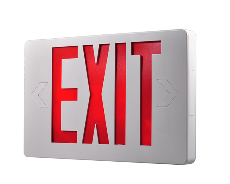 Jleed2rwem-bagong slim red led exit sign