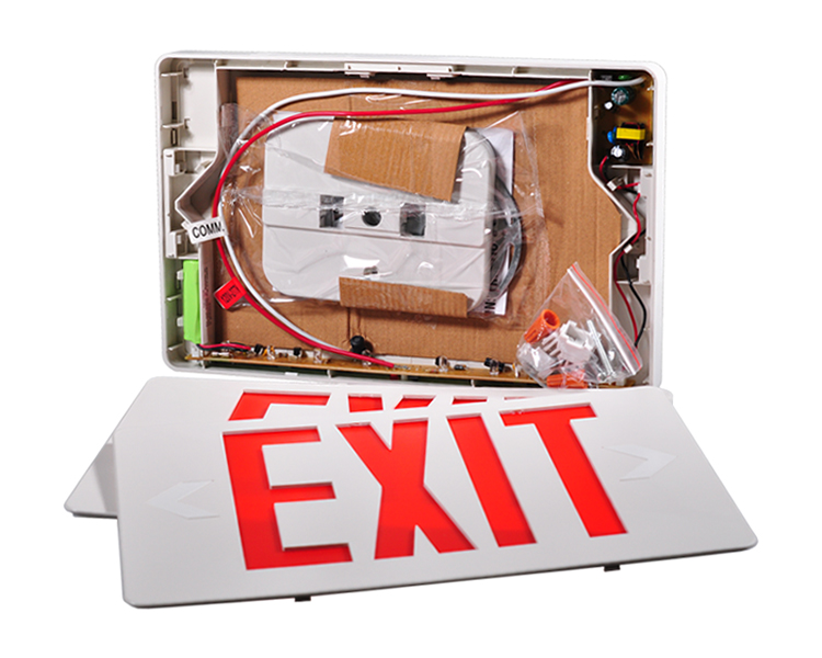 Jleed2rwem-bagong slim red led exit sign