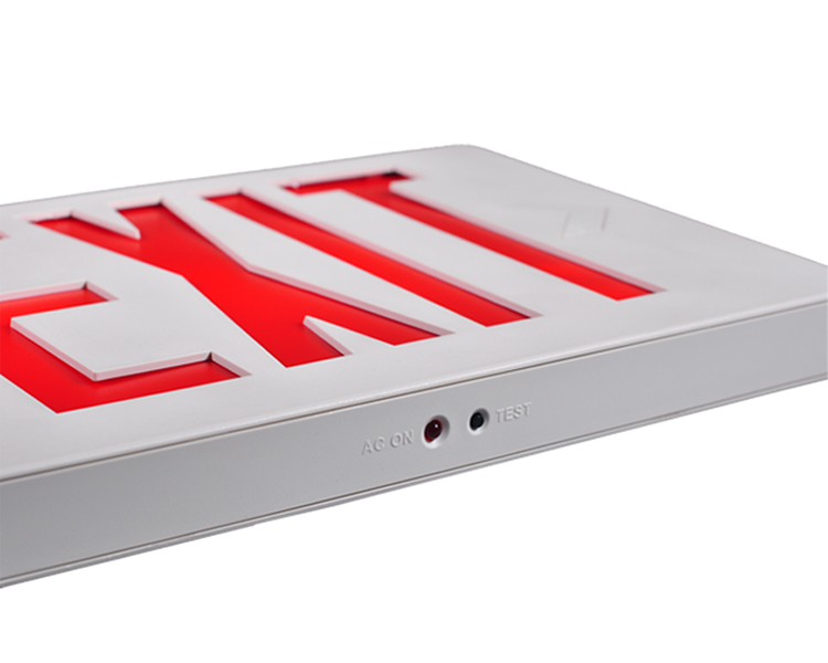 Jleed2rwem-bagong slim red led exit sign
