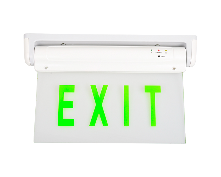 LE2912-5 o 10 Green LED Emergency Exit Sign