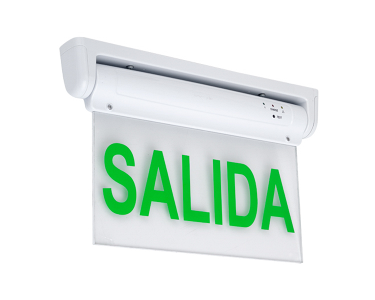 LE2912-5 o 10 Green LED Emergency Exit Sign