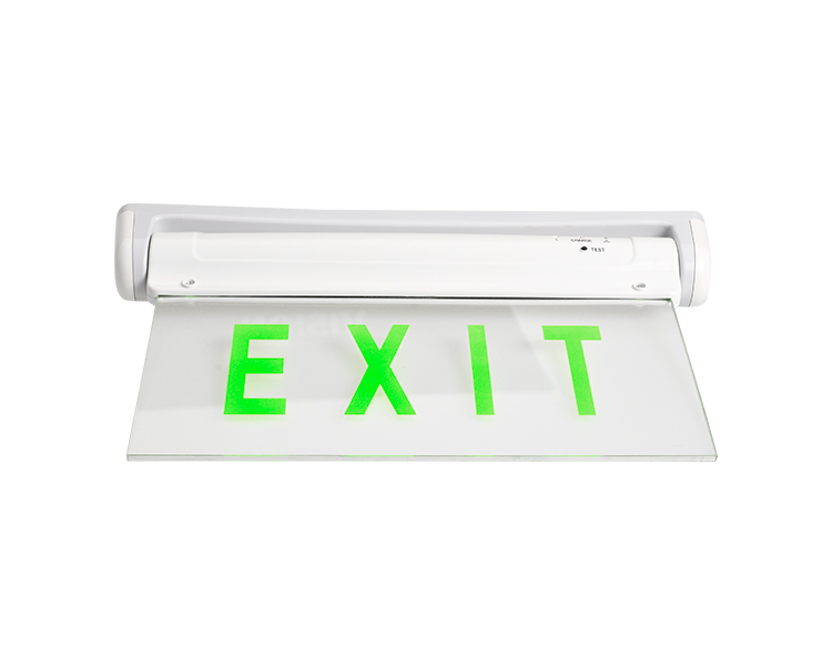 LE2912-5 o 10 Green LED Emergency Exit Sign