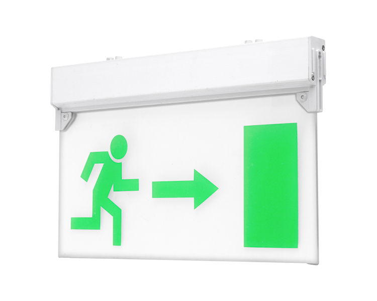LE297 na pinangunahan ng emergency exit sign na may acrylic panel