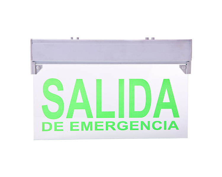LE297 na pinangunahan ng emergency exit sign na may acrylic panel