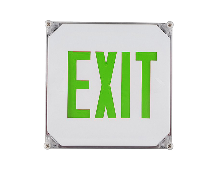 JEEWPG Outdoor Waterproof LED Emergency Exit Sign 