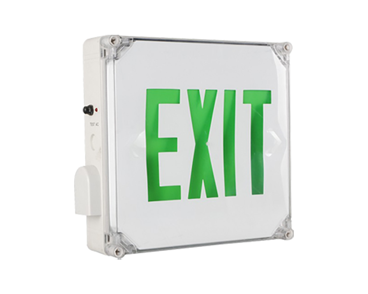 JEEWPG Outdoor Waterproof LED Emergency Exit Sign 