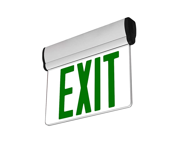 Jelbex1gc-single face 6 pulgada humantong emergency exit sign