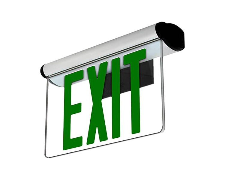 Jelbex1gc-single face 6 pulgada humantong emergency exit sign