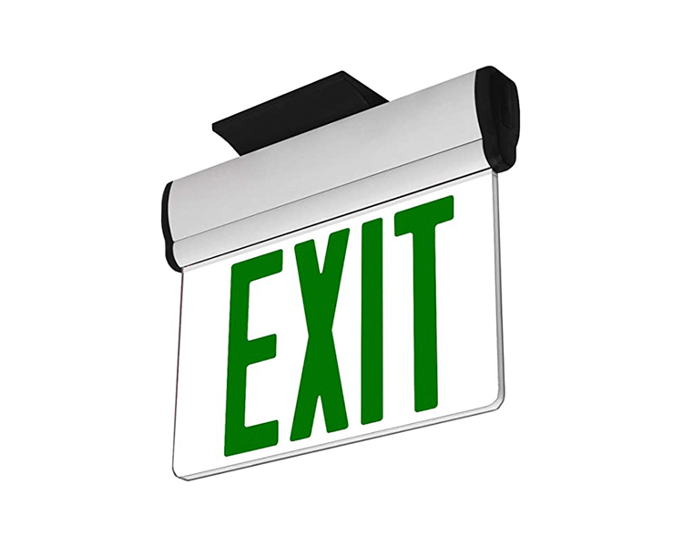 Jelbex1gc-single face 6 pulgada humantong emergency exit sign