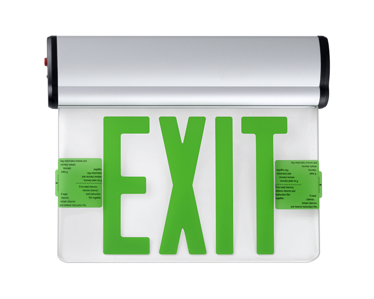 Jelbex1gc-single face 6 pulgada humantong emergency exit sign