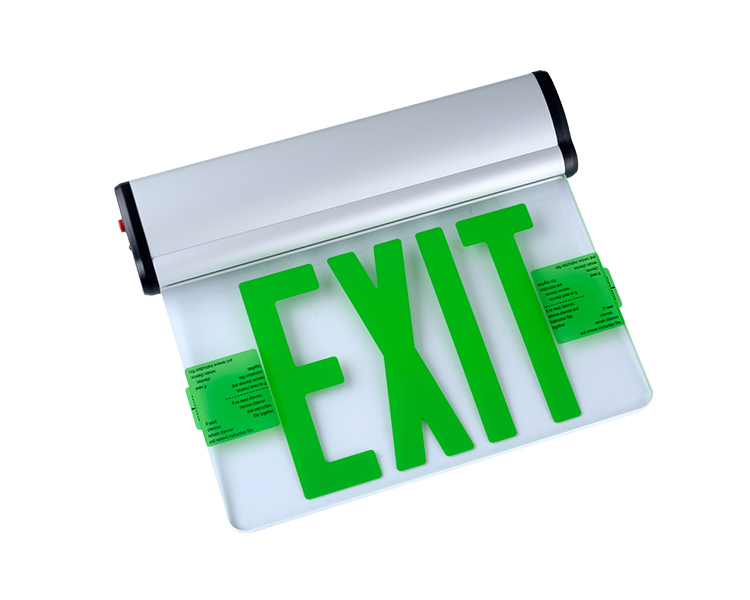 Jelbex1gc-single face 6 pulgada humantong emergency exit sign