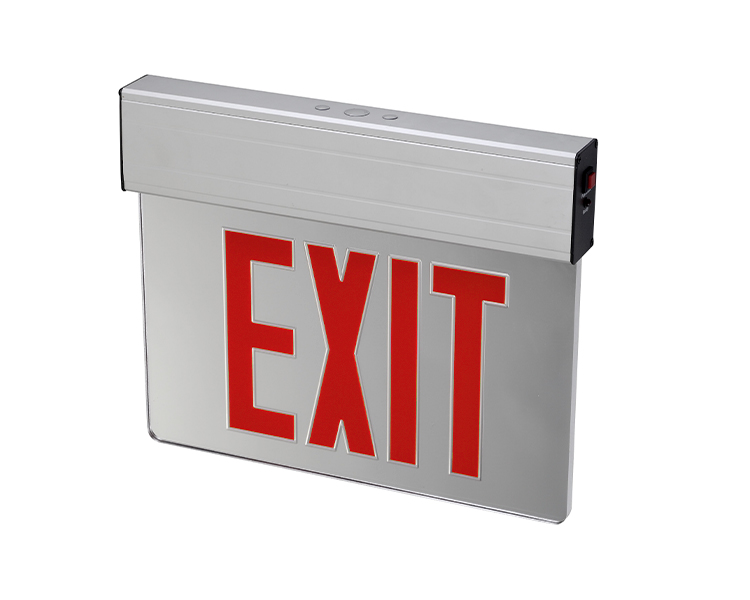 Jelex2rm-ul aluminyo pabahay exit light na may mataas na grade acrylic panel