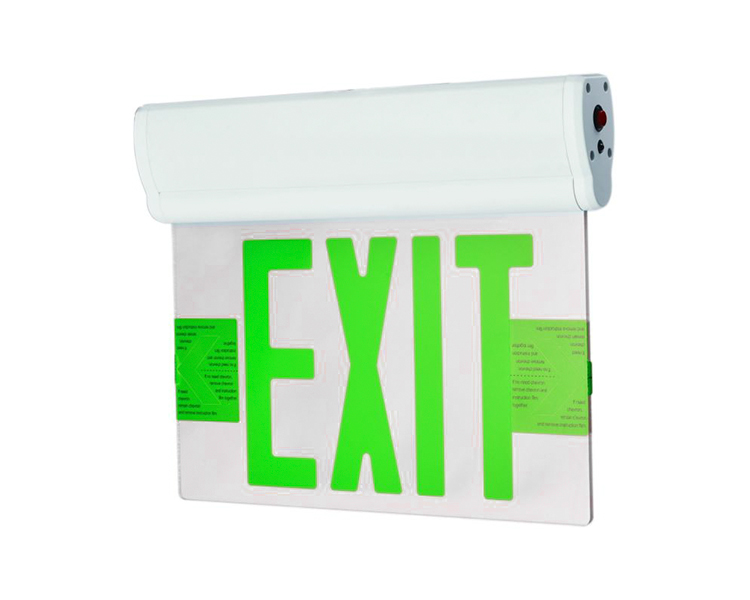 Jelcex2gm-double face pilak mylar led exit sign